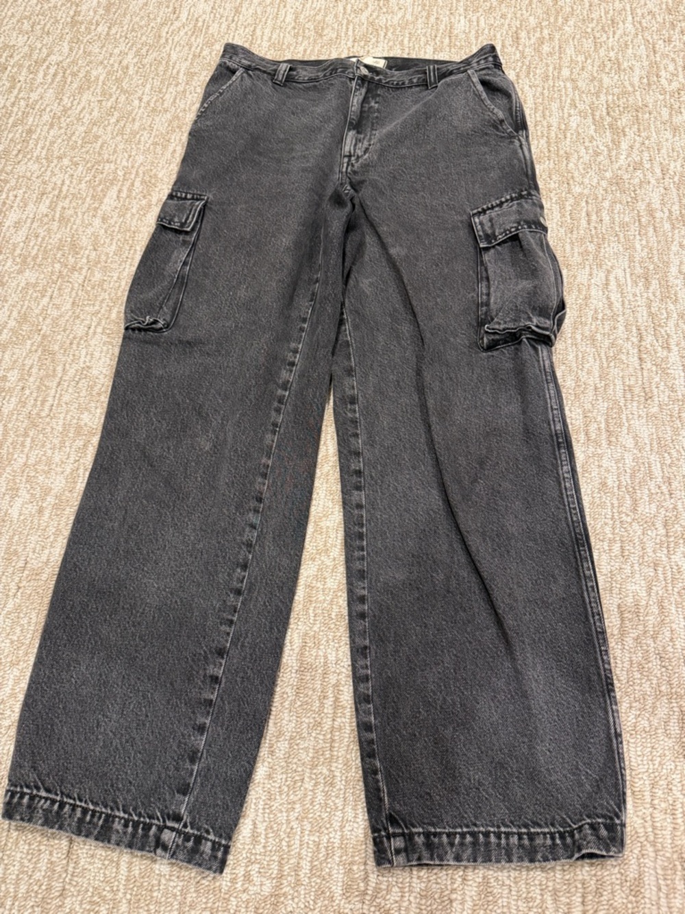 Madewell Black Cargo Jeans